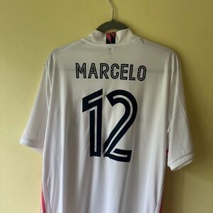 Real Madrid Jersey White - Marcelo 12 XL